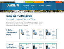Tablet Screenshot of eldoradosprings.com